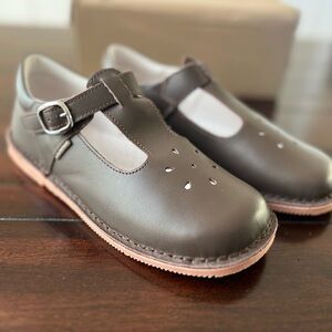 L'Amour Brown Kids Dress Shoes